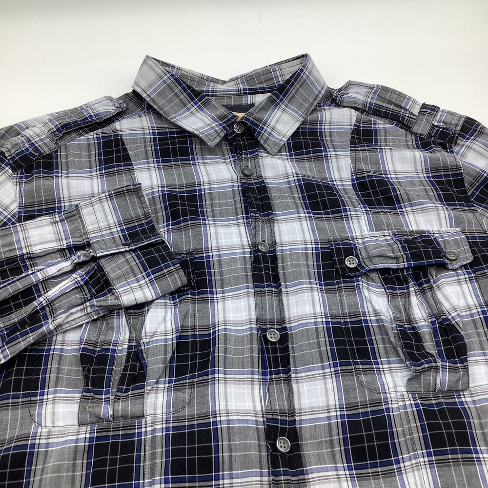 Hugo‎ Boss Orange Mens Long Sleeve Button Up Shirt Size XL